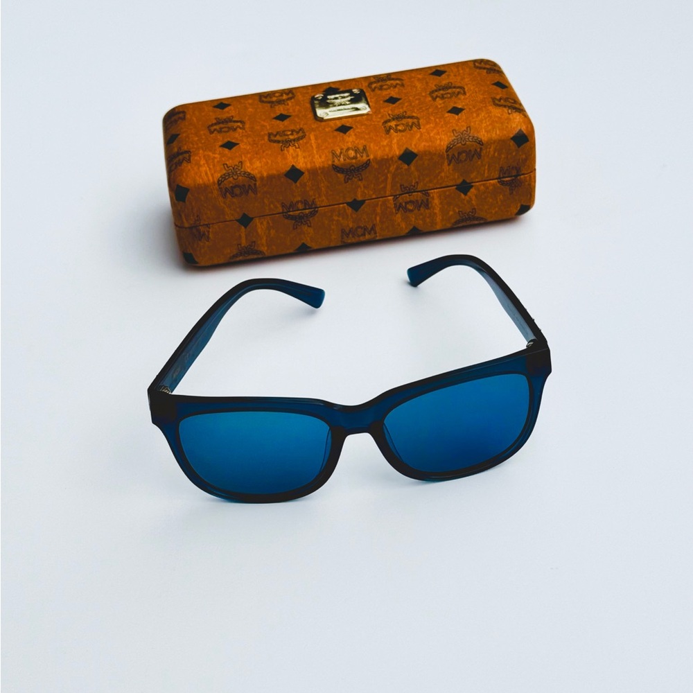MCM Designer Sunglasses with Logo Case.